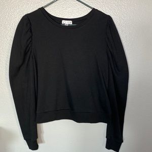 Black sweater top
